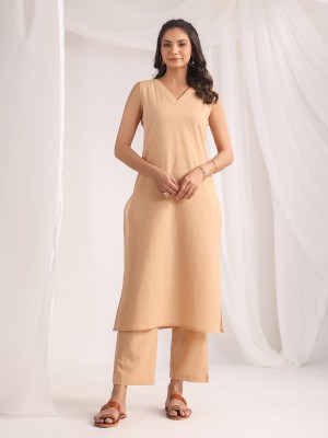 Janasya Women Kurta Pant Set