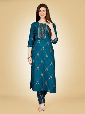 A To Z Cart Women Kurti Pant Set