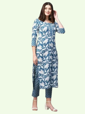 Texpa Fashionk Women Crop Top Palazzo Set