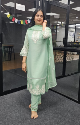 MOKOSH Women Kurta Pant Dupatta Set