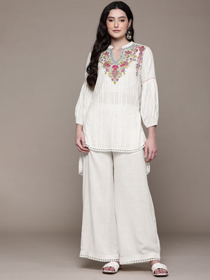 aarke Ritu Kumar Women Kurti Palazzo Set