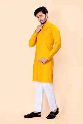Reso Men Kurta Pyjama Set