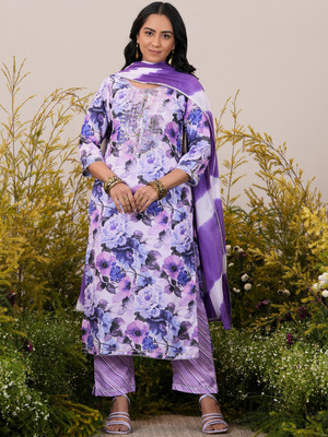 LIBAS Women Kurta Pant Dupatta Set