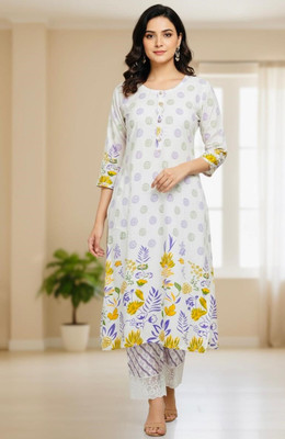 WearbyShah Women Kurti Pant Set