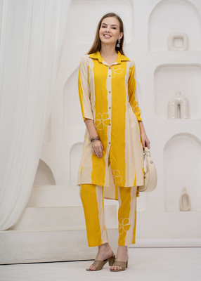 KALRAV JAYPORE Women Kurta Pant Set