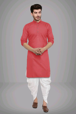 TRUST OUS Men Kurta Dhoti Set