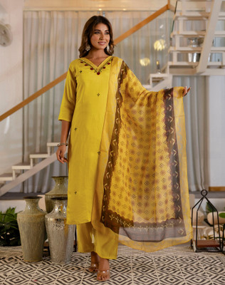 Tasrika Women Kurta Pant Dupatta Set