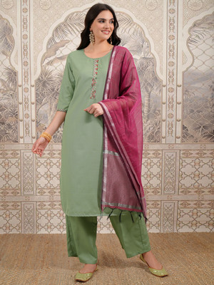 Vishudh Women Kurta Pant Set