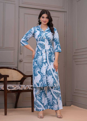 Shree Shaym Fashion Women Kurta Palazzo Set