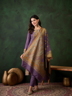 Sangria Women Kurta Palazzo Set
