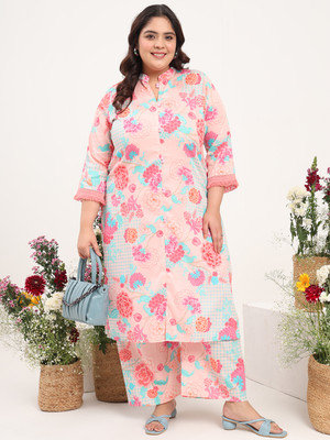 Tissu Women Kurta Palazzo Set