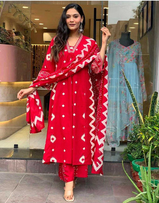 Arangetram Women Kurta Palazzo Dupatta Set