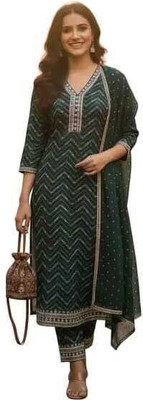 RANDHARA ECOMMERCE Women Ethnic Top Pant Dupatta Set