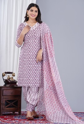 AROOZ Women Kurta Patiala Dupatta Set