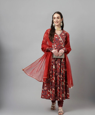 FIORRA Women Kurta Churidar Dupatta Set