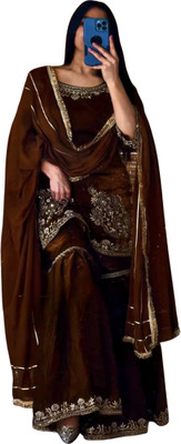 HummerTex Women Ethnic Top Pant Dupatta Set