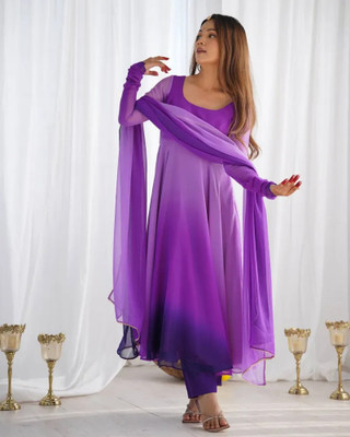 khodal creation Women Kurta Palazzo Dupatta Set
