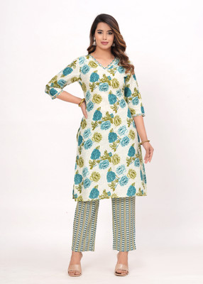 SUKTI Women Kurta Pant Set