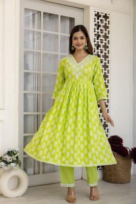 TRENDSWILL Women Kurti Pant Set