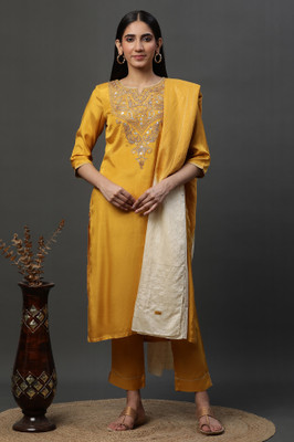 Aurelia Women Kurta Pant Dupatta Set