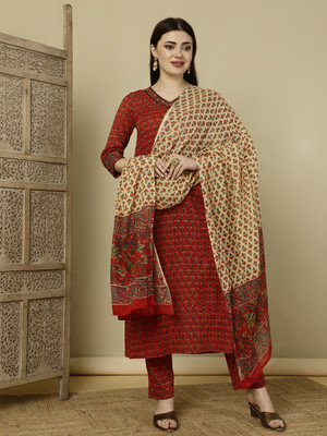 Gulmohar Jaipur Women Kurta Pant Dupatta Set