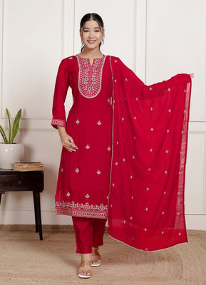 Seemrat Women Kurta Pant Dupatta Set