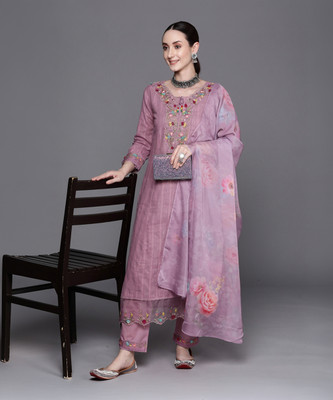 Indo Era Women Kurta Pant Set