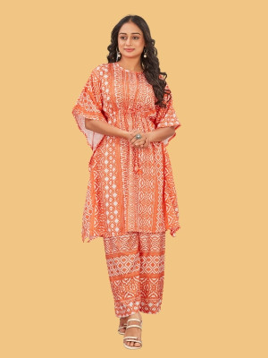 SELVIFAB Women Kaftan Palazzo Set