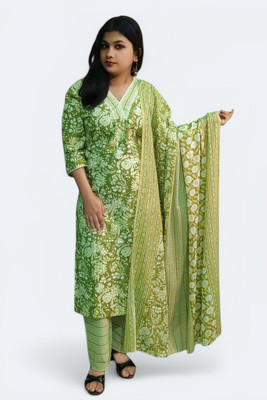 NandaHavenGroup Women Kurta Pyjama Dupatta Set