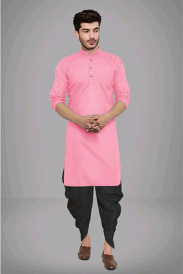 ZEDIN Men Kurta Dhoti Set