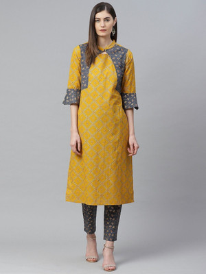 Yash Gallery Women Kurta Pant Set