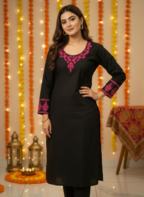 JF Textiles Women Kurti Pant Set