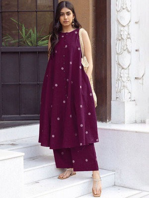 YAGNIK FASHION Women Kurti Palazzo Set