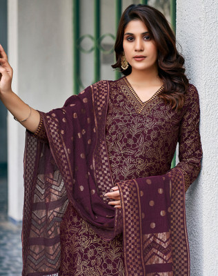 Skylee Women Kurta Pant Dupatta Set
