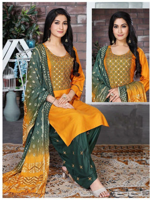 MELDIS Women Kurta Patiala Dupatta Set
