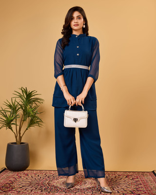 SHYAM TEX Women Ethnic Top Pant Set