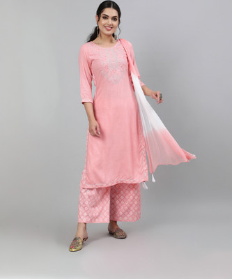 KIMAYRA Women Kurta Palazzo Set