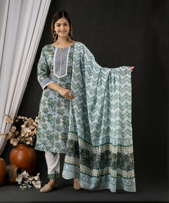 Divastri Women Kurta Pant Dupatta Set
