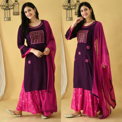 VAANSH CREATION Women Kurta Pant Dupatta Set