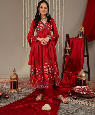 Varanga Women Kurta Pant Dupatta Set