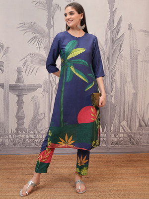 Vishudh Women Kurta Pant Set