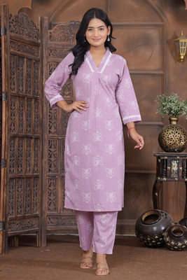 SAWARIYAFEB Women Kurti Pant Set