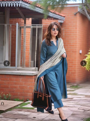 DSK STUDIO Women Kurta Pant Dupatta Set