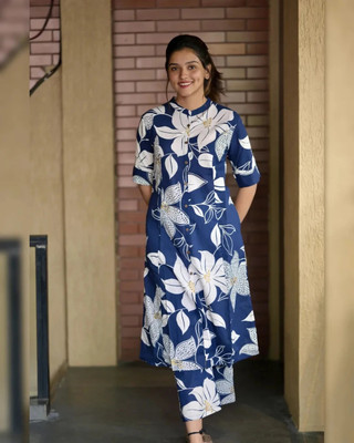 YAGNIK FASHION Women Kurti Pant Set