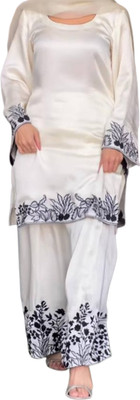 NIDHI'S FASHION Women Ethnic Top Palazzo Dupatta Set