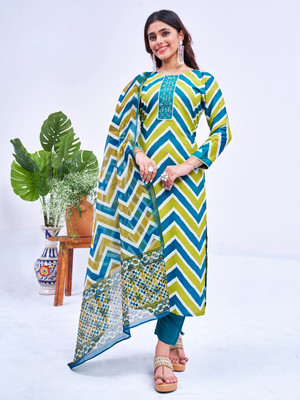 ARADHNA Women Kurti Pant Dupatta Set