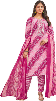 HouseOfCommon Women Ethnic Top Pant Dupatta Set