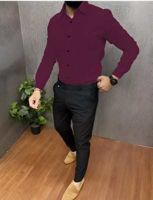 VUONFAB Men Shirt Pant Set