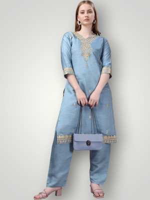 Shrivatsam Women Kurta Pyjama Set