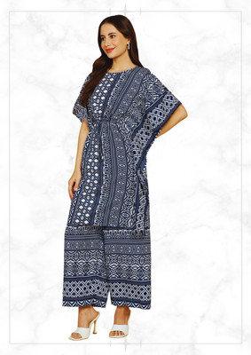 HouseOfCommon Women Kaftan Palazzo Set